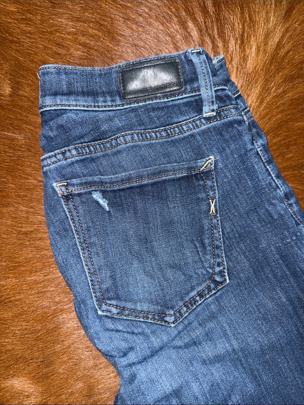 Express Distressed Skinny Jean